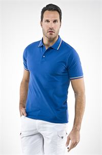 POLO CON DETTAGLI TRICOLORE